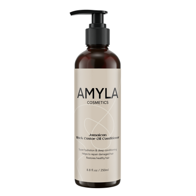 Schwarzer Rizinusöl-Conditioner