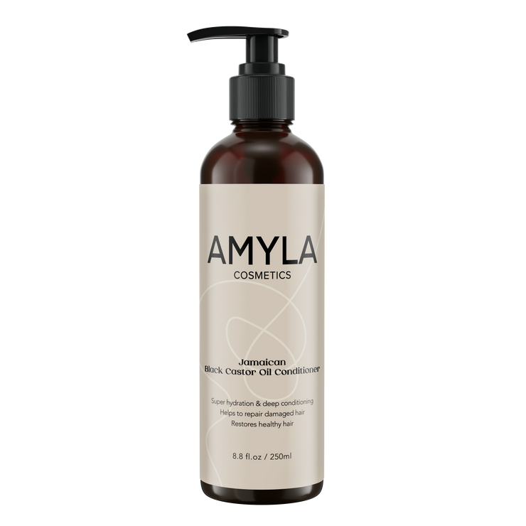 Schwarzer Rizinusöl-Conditioner