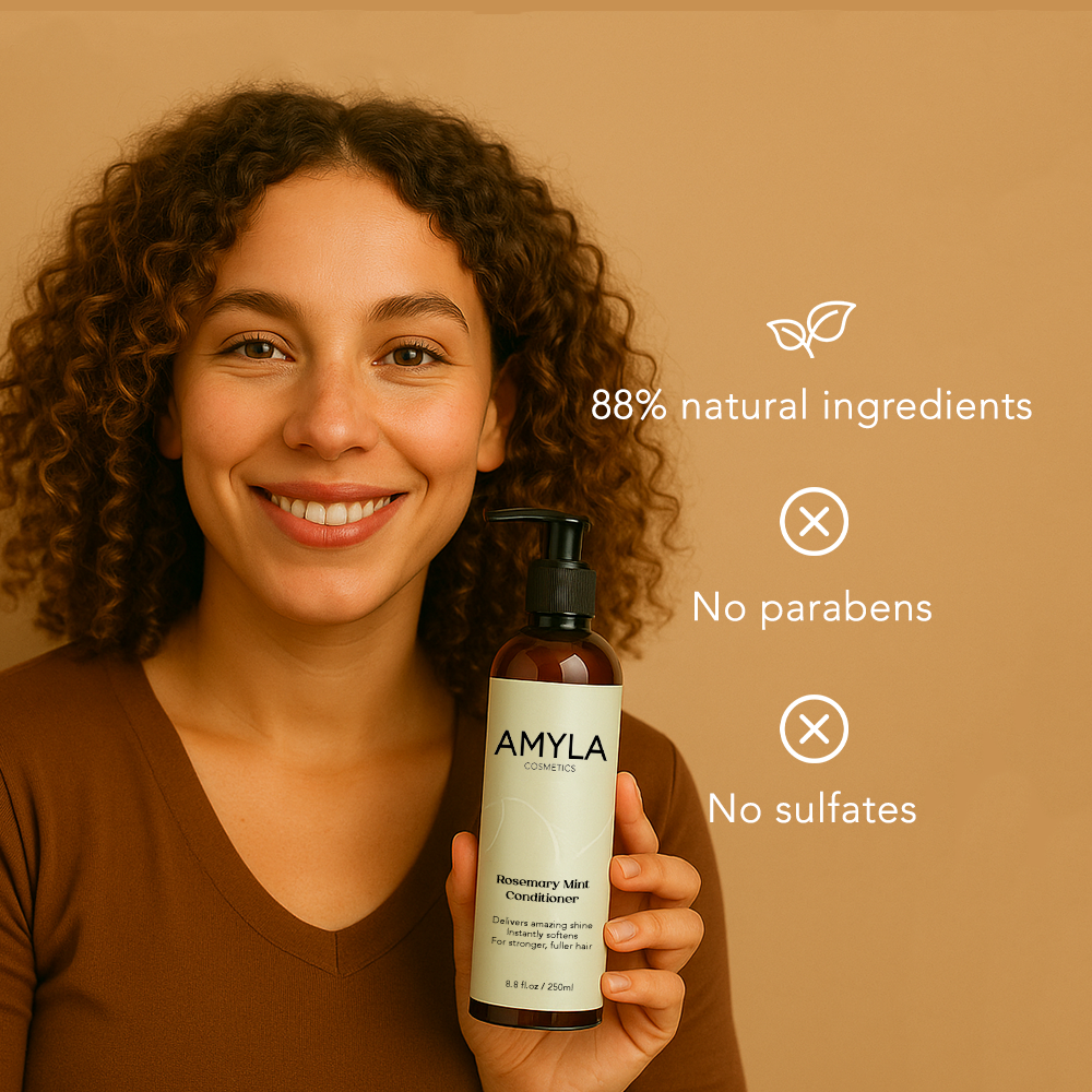 Stärkender Conditioner mit Rosmarin-Minze