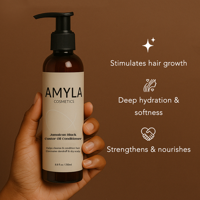 Schwarzer Rizinusöl-Conditioner - Product Image