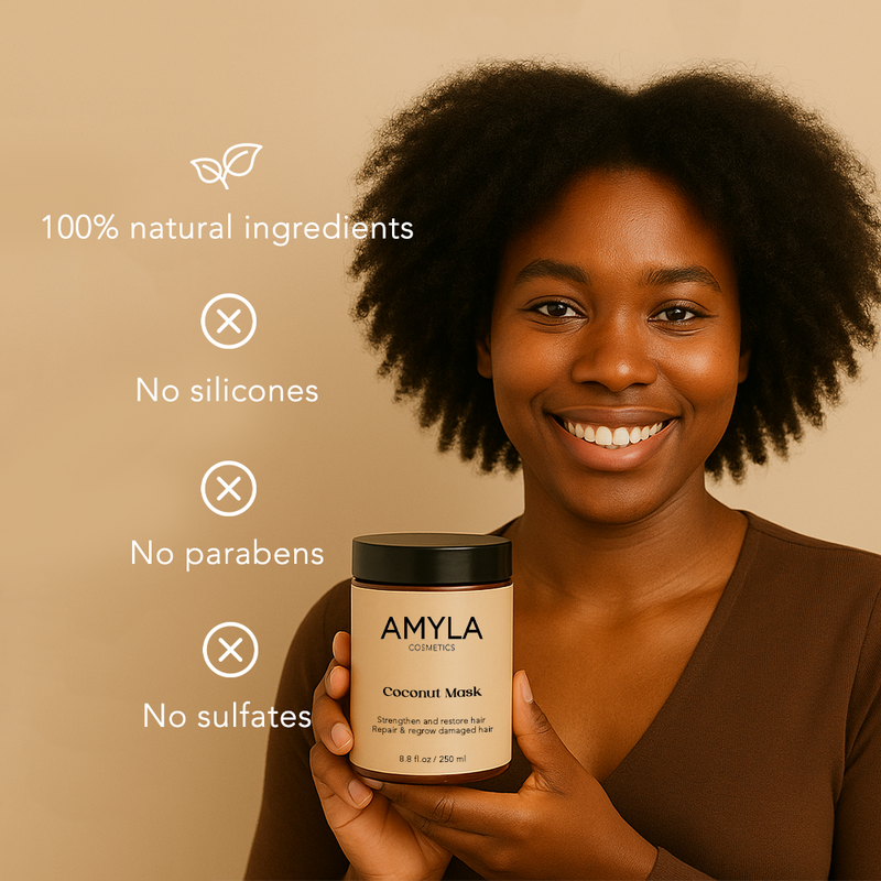 Lockige Kokosnussmaske - Product Image