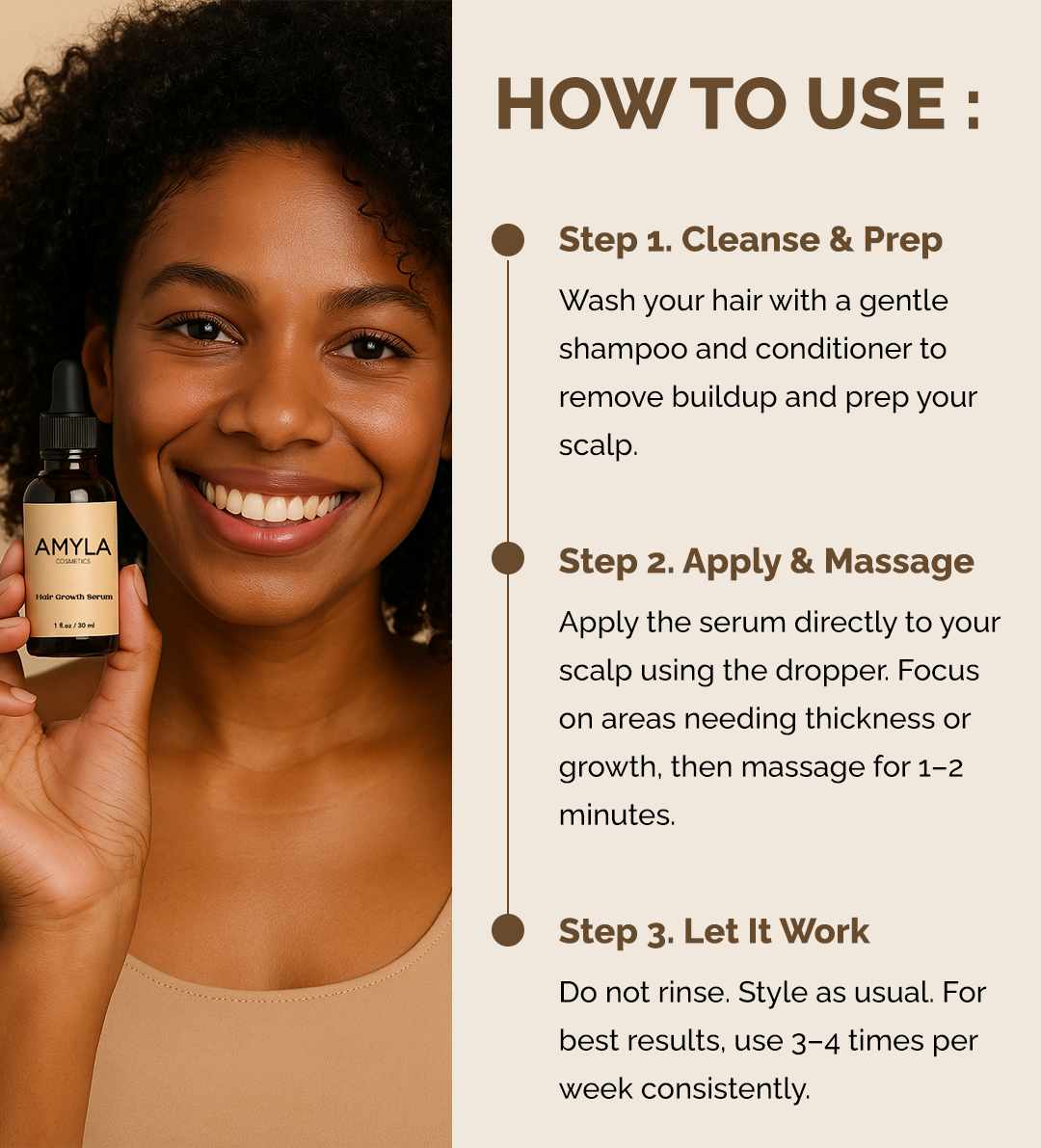 Haarwuchsserum [3er-Pack]